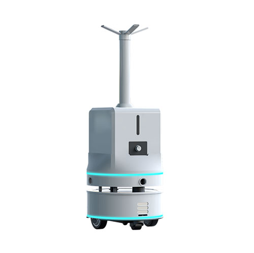 Intelligent Autonomous Disinfecting Robot Navigation Spray Robot Automatic Surface Disinfect Atomizer Hospital Robot