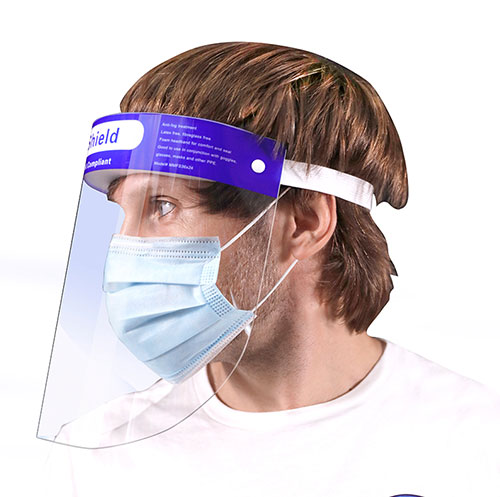 High Quality Anti fog Disposable Face Shields Face shield Clear Medical Protective Full Faceshield
