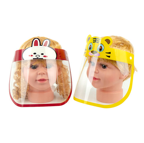 Wholesale Disposable Kid Face Shield Transparent Full Protective Child Face Shield